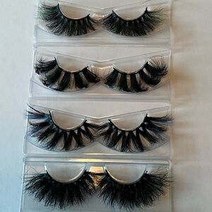 Dramatic Black Mink Eyelashes Set 16pc